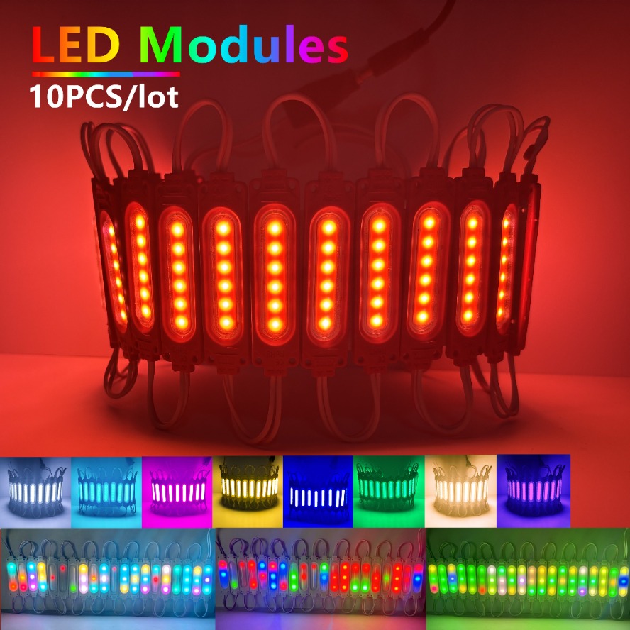 Car Accessories Banner - 12 V Çok Renkli RGB Lens