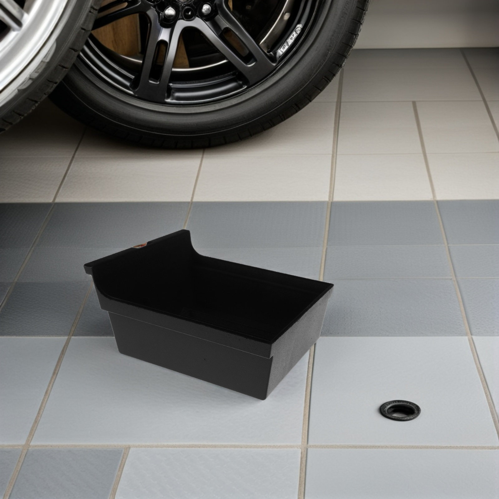 Car Trunk Organizer - 3 Parça Orta Konsol Düzenleyici Plastik
