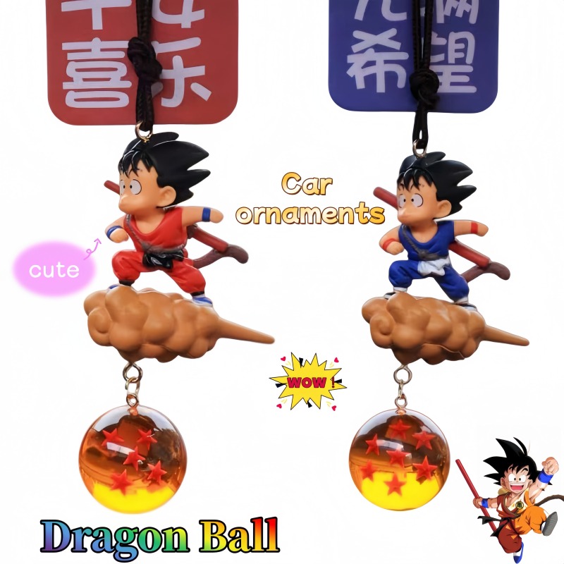 Car Accessories In Japan - Dragon Ball Goku Uçan Araba Anahtarlık