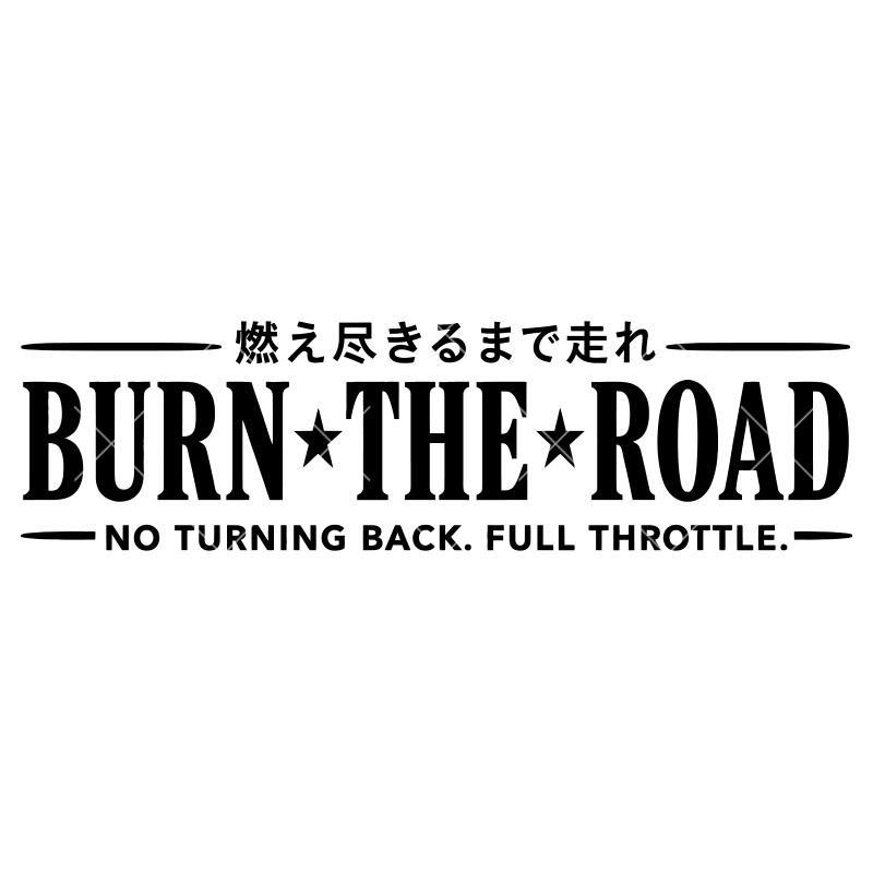 Burn The Road Oto Araba Çıkart - Car Accessories Banner incelemesi ve fiyatı