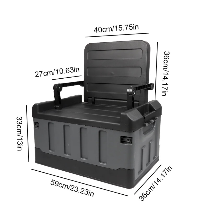 Büyük Katlanabilir Saklama Kut - Car Trunk Organizer incelemesi ve fiyatı