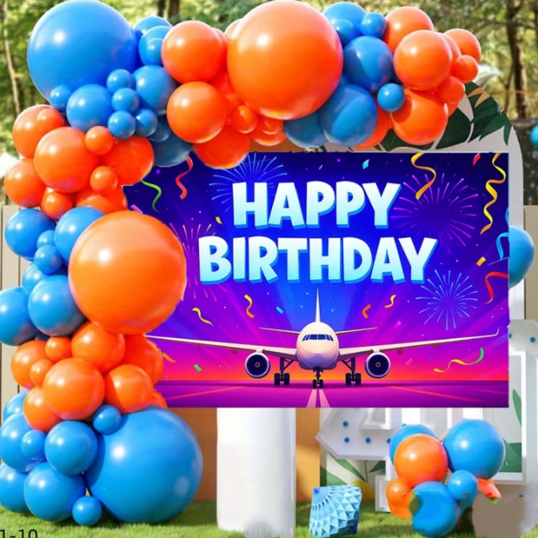 Uçak Temalı Çocuk Doğum Günü A - Car Accessories Banner incelemesi ve fiyatı