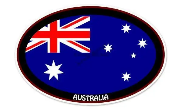 AUS Avustralya Bayrağı Harita  - Car Accessories Australia incelemesi ve fiyatı