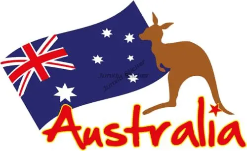 AUS Avustralya Bayrağı Harita  - Car Accessories Australia incelemesi ve fiyatı