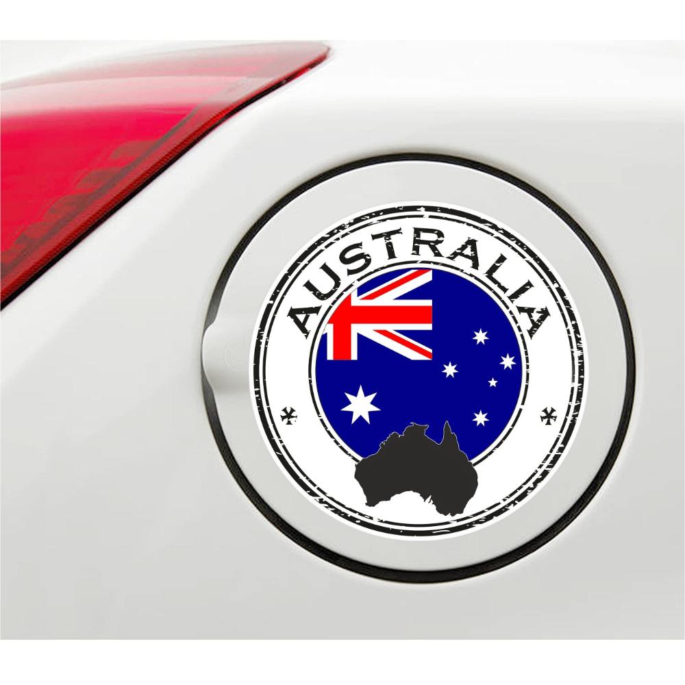 Avustralya Bayrağı Etiket ve Ç - Car Accessories Australia incelemesi ve fiyatı