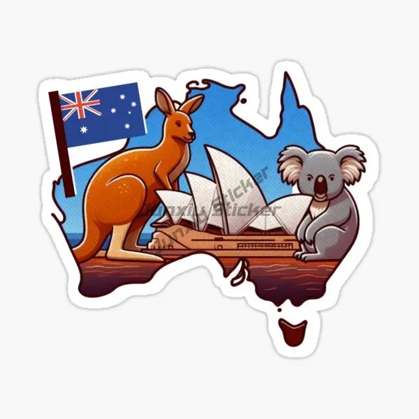 AUS Avustralya Bayrağı Harita  - Car Accessories Australia incelemesi ve fiyatı